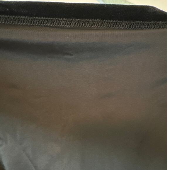 Quacker Factory Women's Velvet Rhinestone Blouse Top Black Size 3X Office Casual - Picture 9 of 9